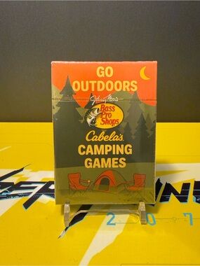 Bass Pro Shops- CAMPING GAMES DECK-2.5 x 3.5 Memorial Day- Limited Edition PROMO